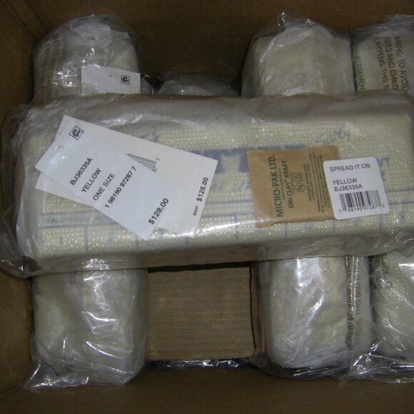 Betsey Johnson Kitsch Spread It On Yellow Crossbody Bag Stick Of Butter NWT - Picture 14 of 16